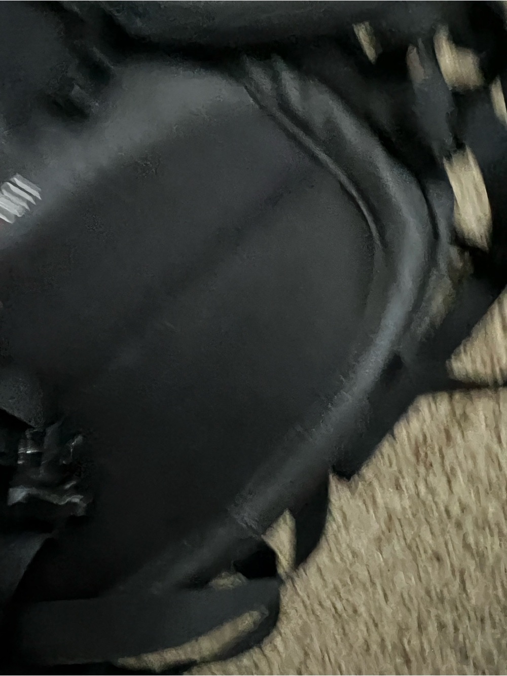The North Face Black Backpack with Rose Gold Accents - Picture 4 of 6